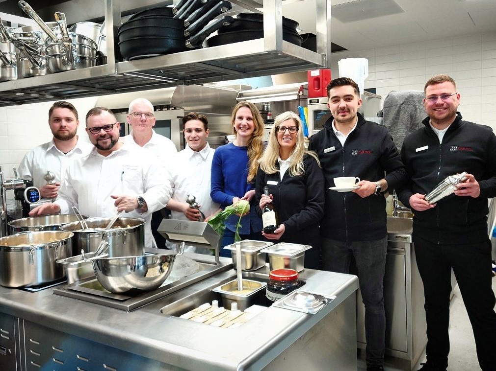 Erster Blick ins Kino-Restaurant Die Eröffnung der Gastronomie im neuen Capitol-Kino steht kurz bevor