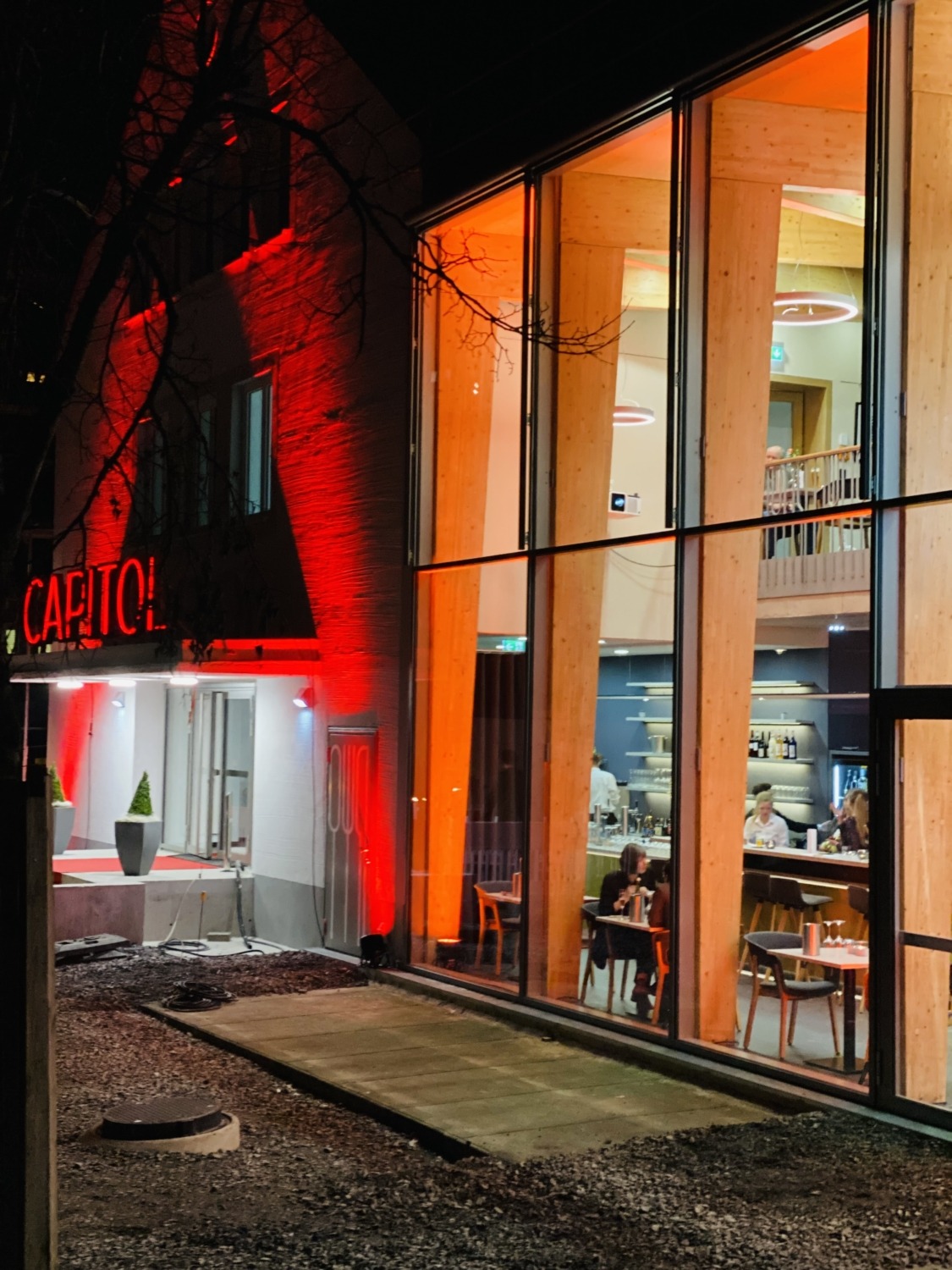 Restaurant macht den Anfang „Das neue Capitol“: Erster wichtiger Baustein des Kino-Hotels ist fertig